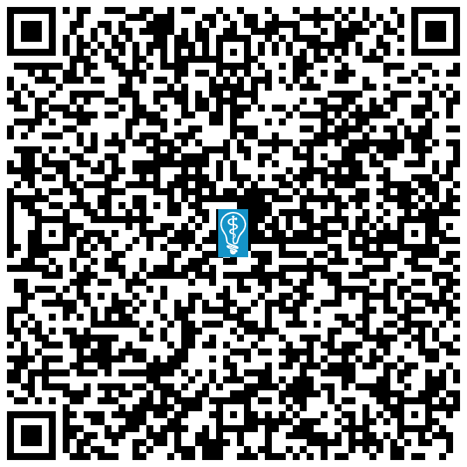 QR code image to open directions to Los Robles General & Cosmetic Dental Center in Thousand Oaks, CA on mobile